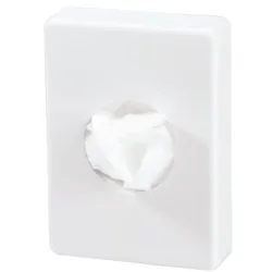 Wbv Spenderbox für Hygienebeutel weiß, 9x13x4 cm