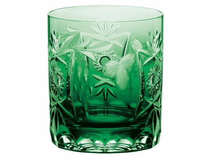 Nachtmann Whiskyglas Pur Traube Smaragdgrün 35897, Kristallglas