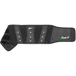 Ufo Plast, Motorradprotektor, UFO NATCHEZ Nierengürtel, Farbe Schwarz, Grösse XS / S / M - Kollektion 2025/2026 (XS)