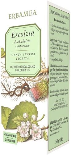 ERBAMEA Srl ESCOLZIA 50ML