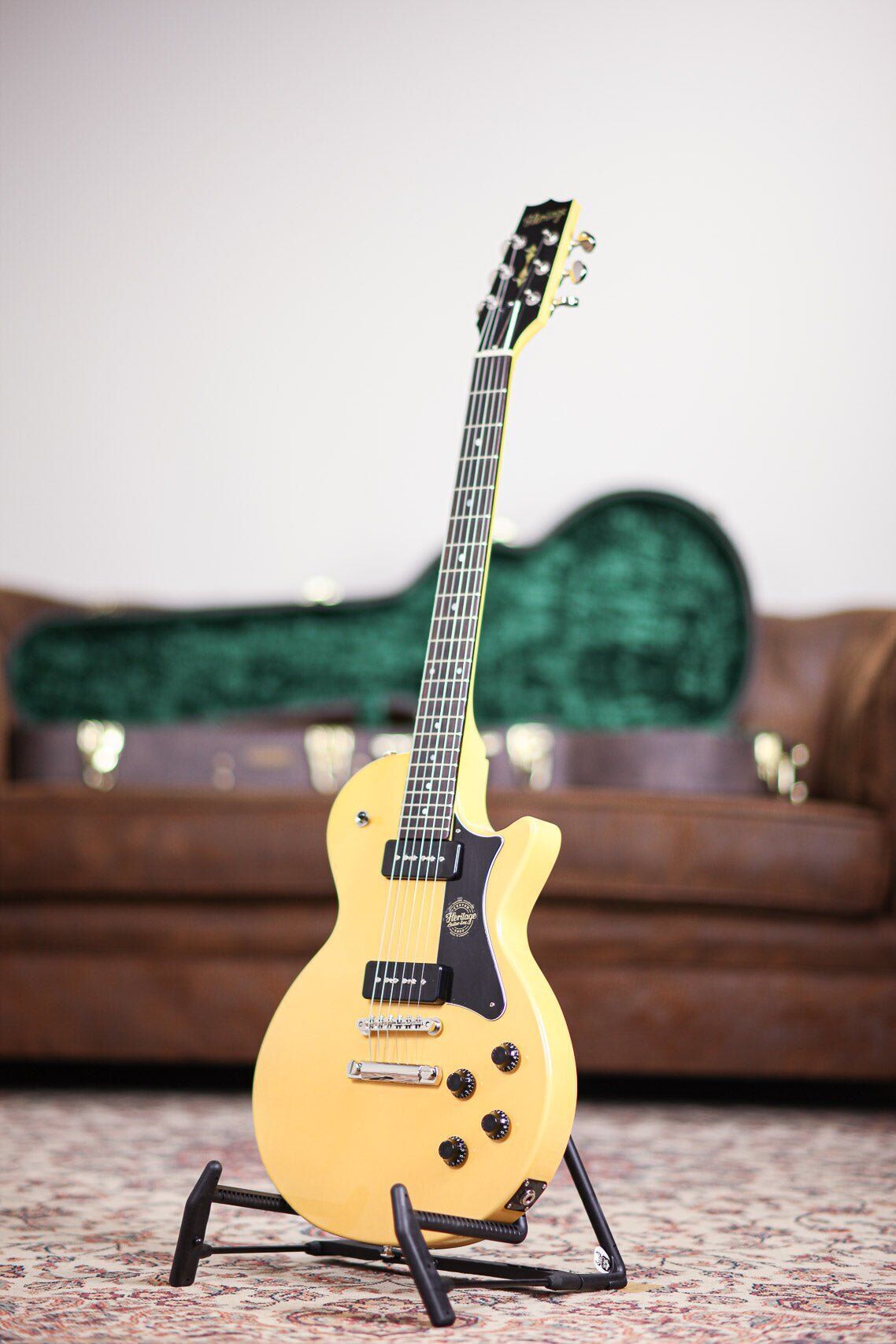 Heritage Custom Core H-137   TV Yellow   TV Gul