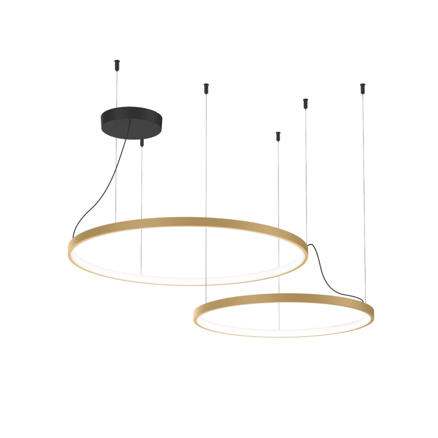 Wever & Ducré LED-PendelleuchteKUJO CEILING SUSPENDED 3.2 - 2700K M champagner 271682M3 5404037360529