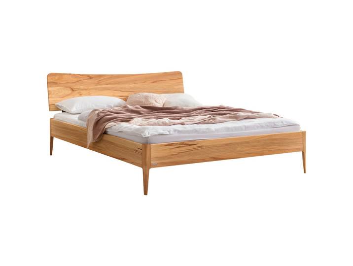 Hasena Bett, Buche, Holz, Buche, massiv, Höhe ca. 22 cm, 180x200 cm, in verschiedenen Holzarten erhältlich, Größen erhältlich, Schlafzimmer, Betten, Doppelbetten