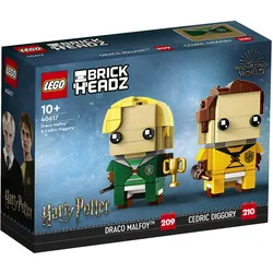 LEGO BrickHeadz - Draco Malfoy & Cedric Diggory (40617, LEGO Brickheadz)