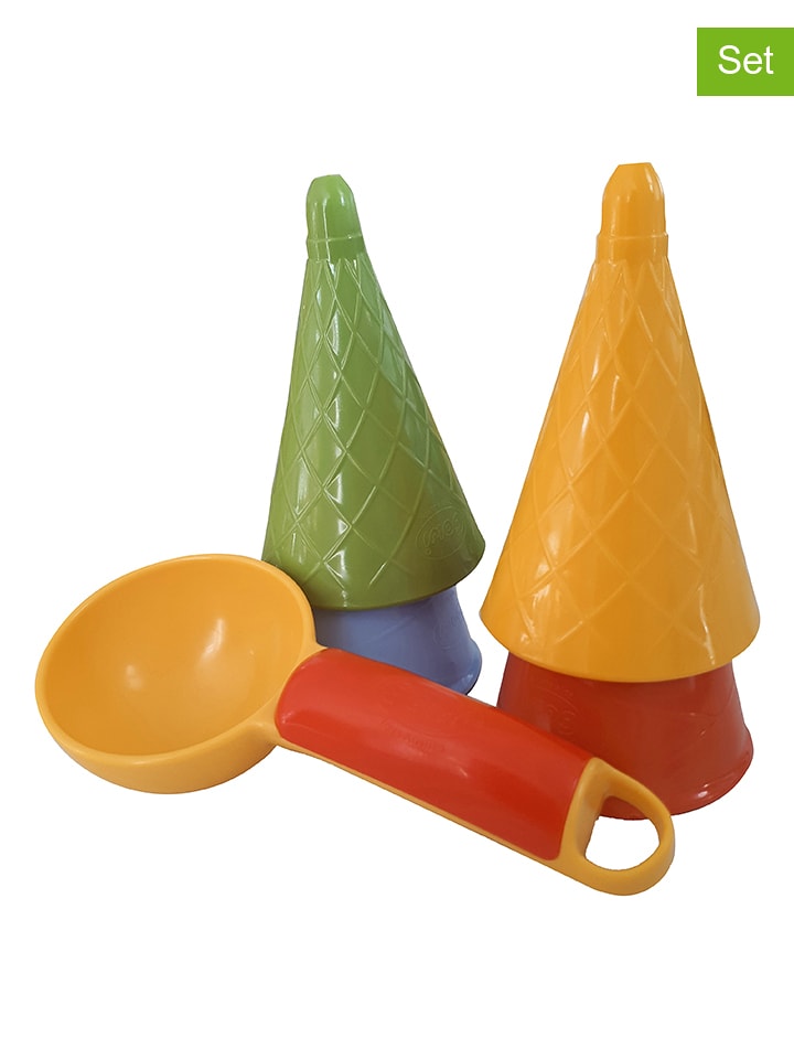 GOWI 5tlg. Sandform-Set "Eiscreme" - ab 12 Monaten - onesize