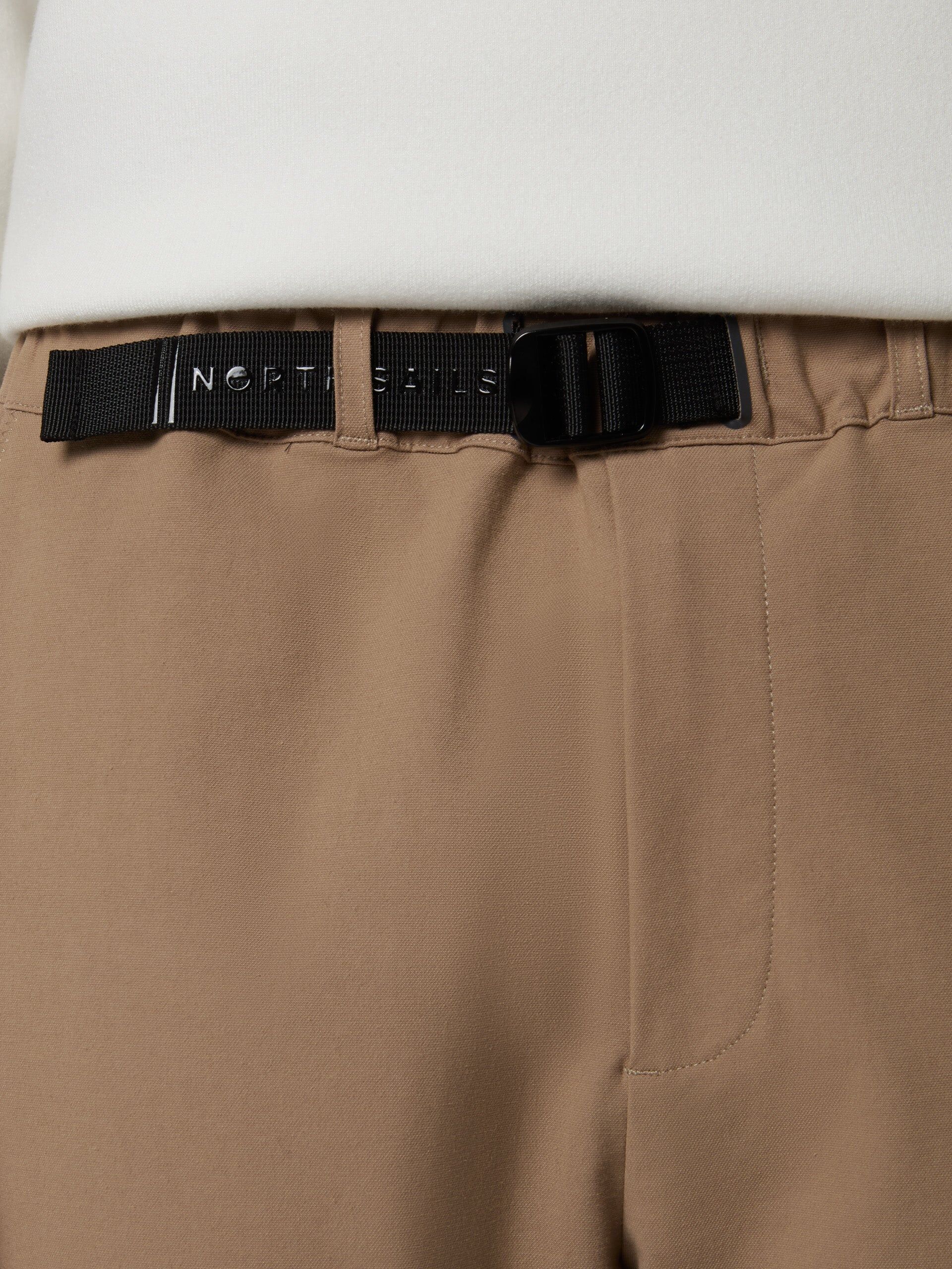 North Sails Chinos mit integriertem Gürtel Winter khaki 46