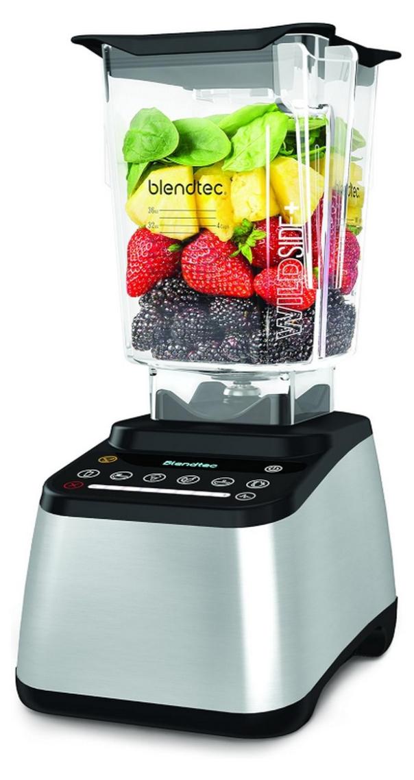 Blendtec Designer 725, Tischplatten-Mixer, Pulsfunktion, 1800 W, Schwarz, Grau