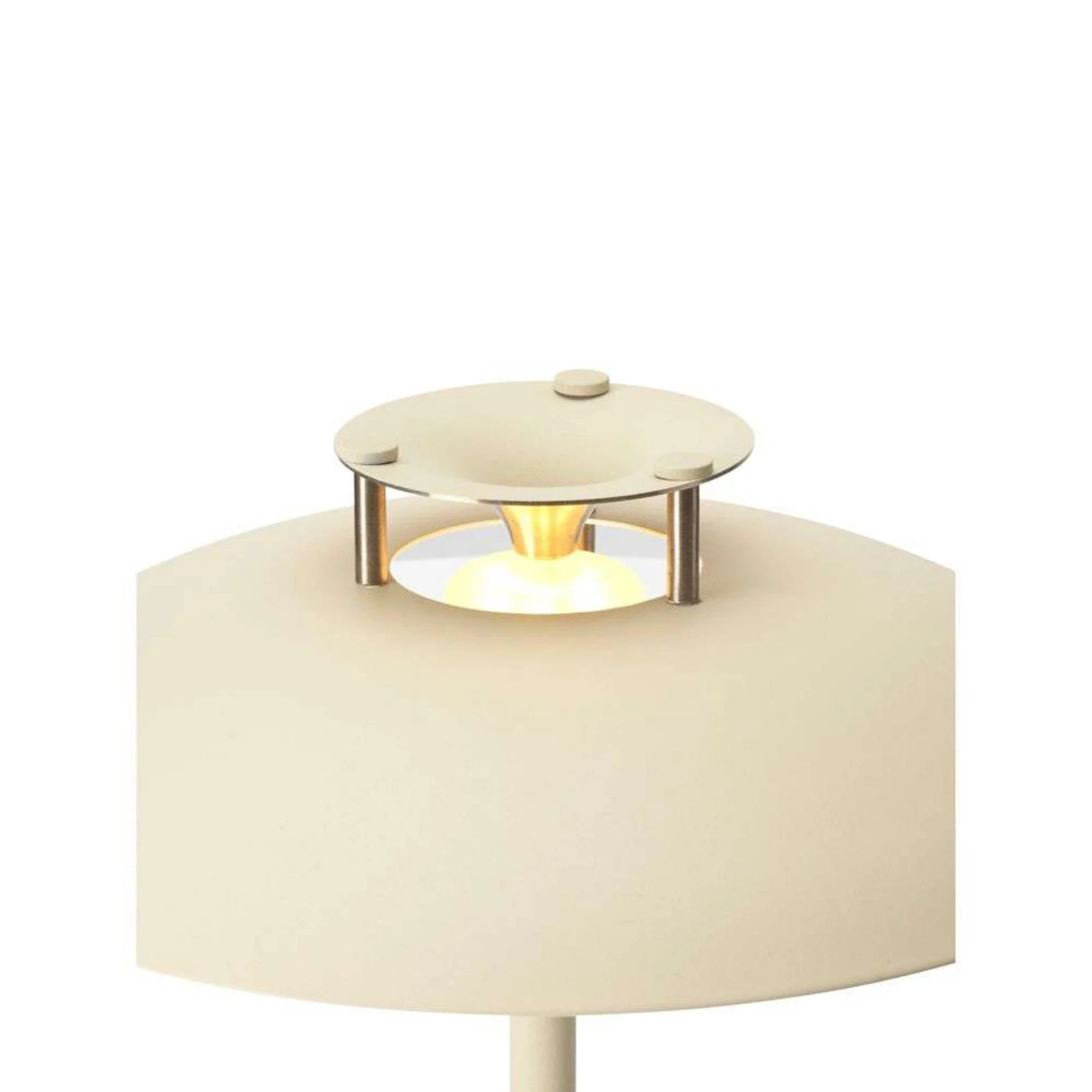 Halo Design Stepp 1-2-3 Portable Tafellamp IP54 Cream - Metaal
