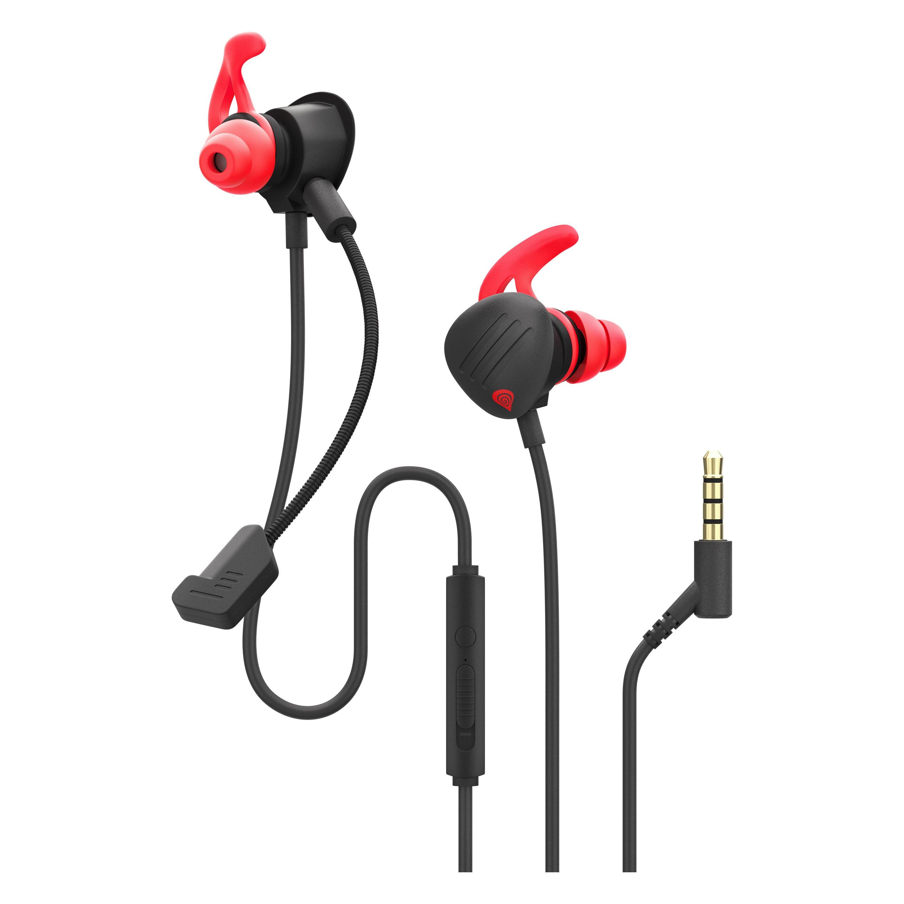 Genesis OXYGEN 400 Headset In-ear connector Black (Kabelgebunden) (NSG-1510)