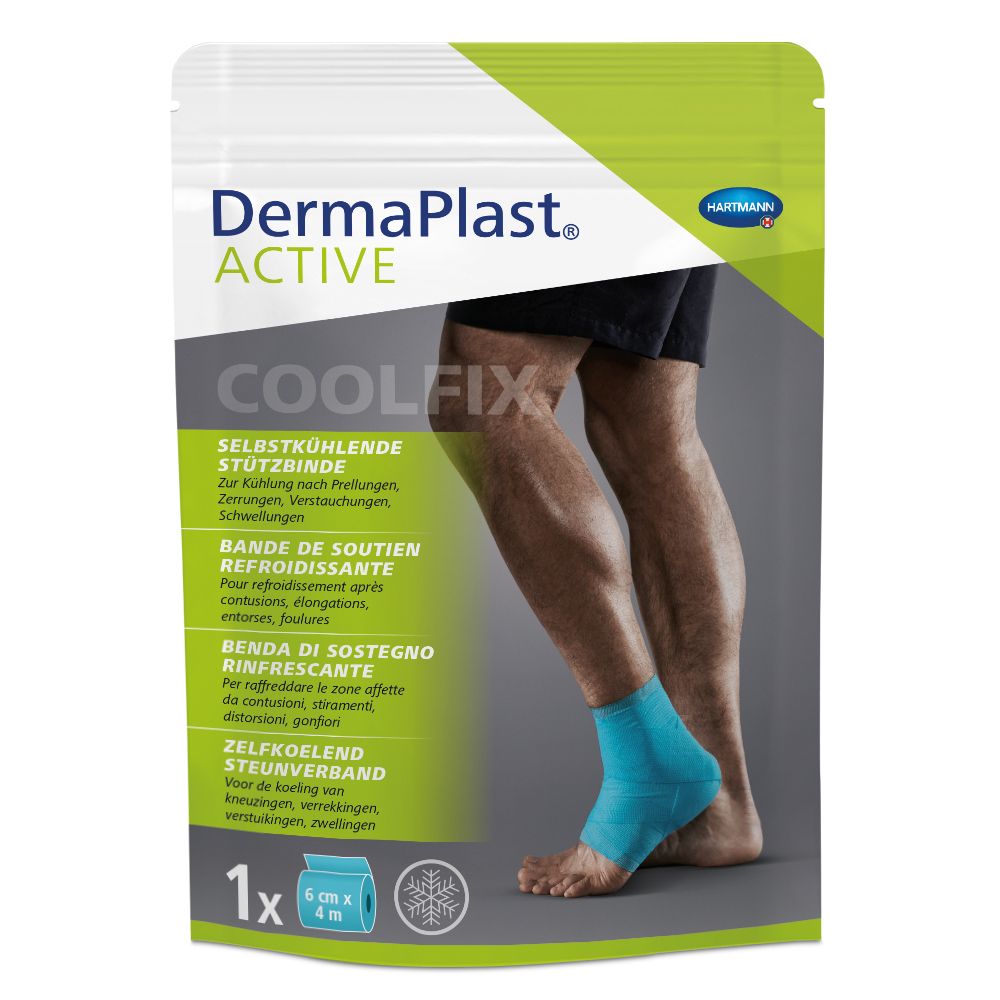 Dermaplast Active CoolFix Bandage 6 cmx4 m 1 St Verband