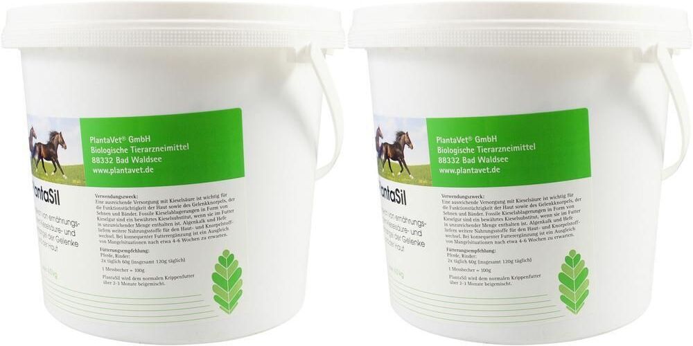 PlantaVet Plantasil Pellets, 4kg (2963) 2x 2x4000 g Pellets