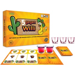 5 gegen Willi - Das Trinkduell Trinkspiel Saufspiel Partyspiel Gesellschaftsspiel