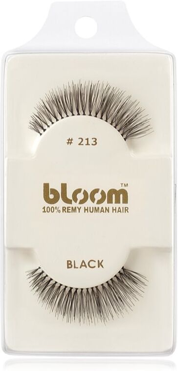 Bloom Natural faux-cils de vrais cheveux No. 213 (Black) 1 cm
