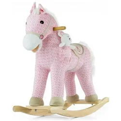 Mally Schaukelpferd Pony rosa