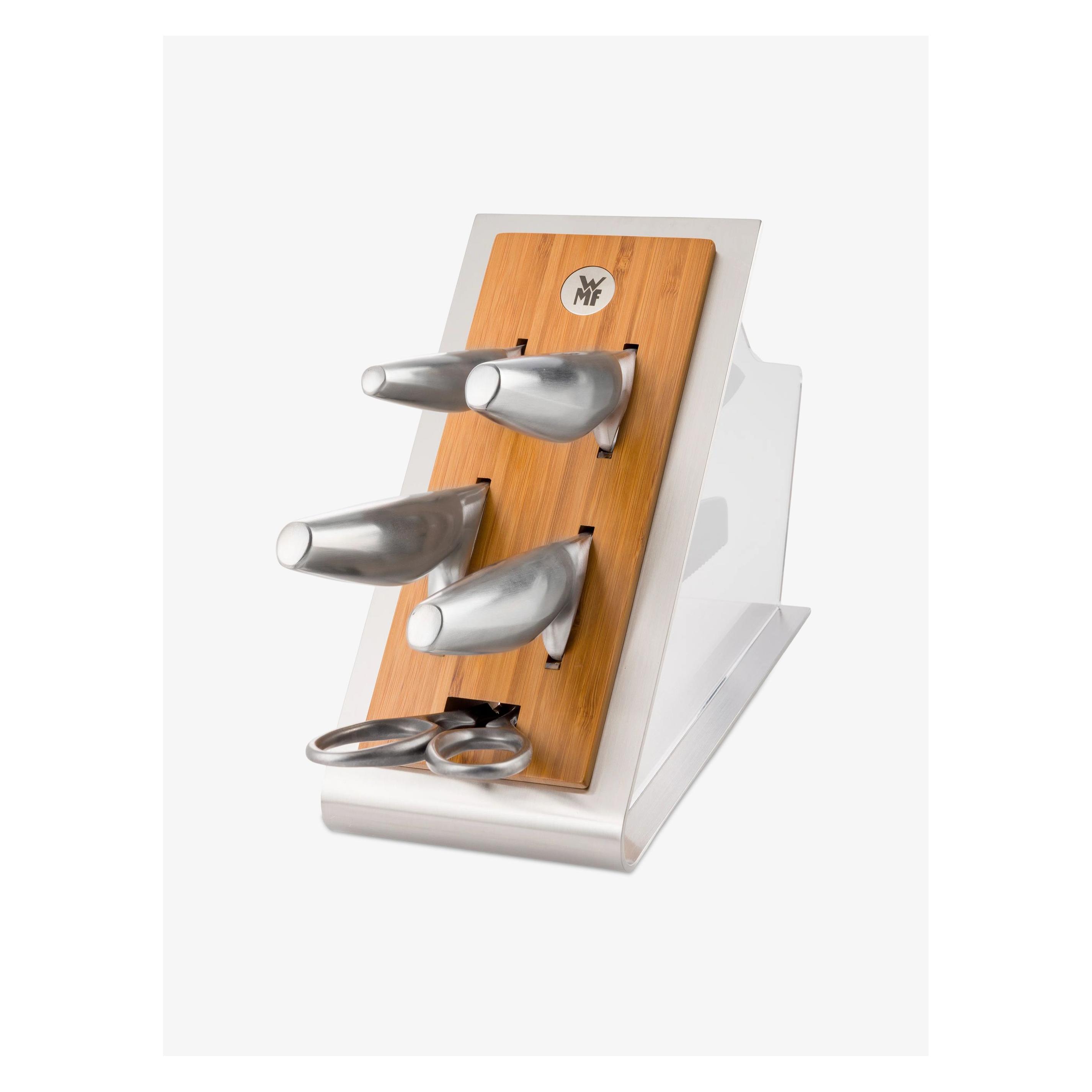 WMF Messerblock bestückt 6-tlg. CHEF'S EDITION Buche (18.8232.9992)
