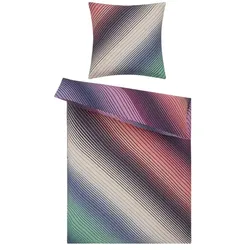 como Satin Bettwäsche  Bright Sunset ¦ mehrfarbig ¦ Maße (cm): B: 135