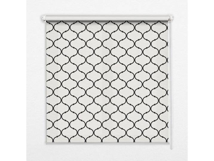 Tulup Innenrollo - Fensterrollo - Rollo - 100x140 cm - Stacheldraht, Schwarz, Kunststoff, Rechteckig, 100x140x0.5 cm, Heimtextilien, Vorhänge, Rollos