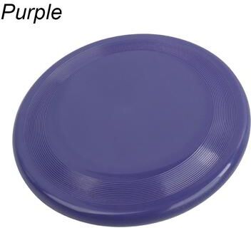 The Handy Homestead Silicone Flying Disk Toy For Dogs Durable, Interactive Training Disc For Puppies & Dogs purple l