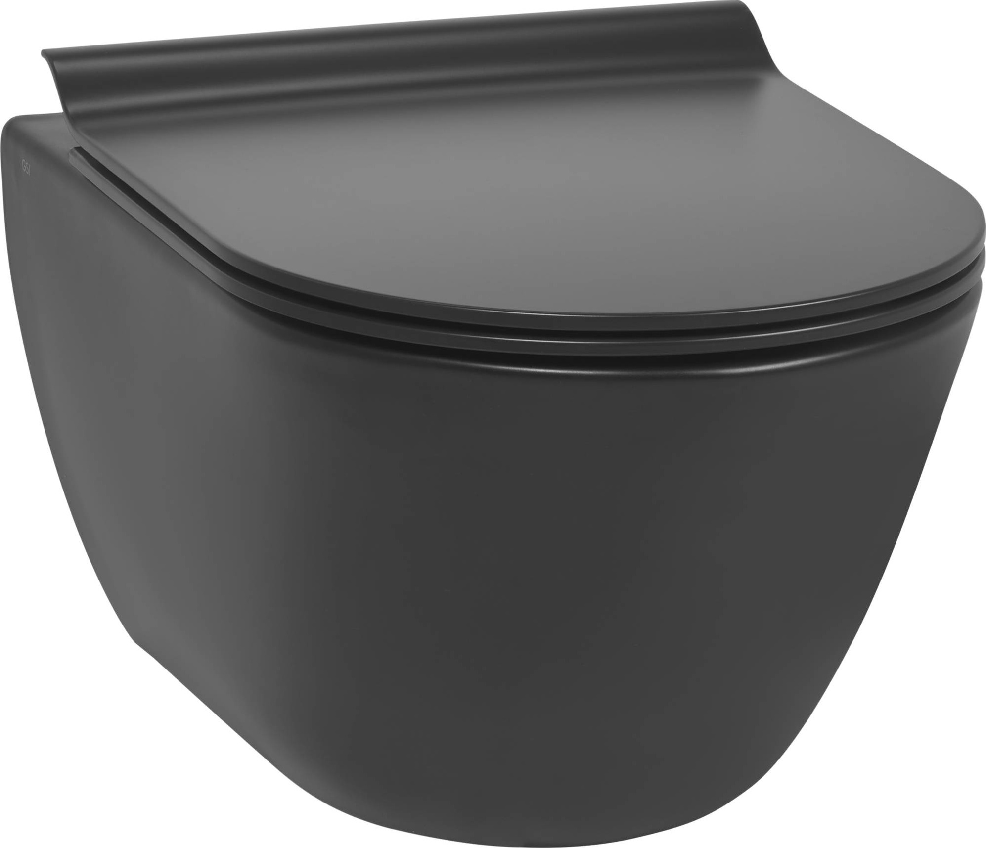 Ben Segno Hänge-WC mit Tiefspül mit WC-Sitz Kompakt - Nanobeschichtung