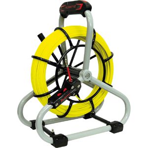 Runpotec Kabeleinziehhilfe GF4.5, Einziehband aus Glasfaser, für Ø 30 - 80 mm Leerrohre, 1.300 kg Bruchlast, 50 m