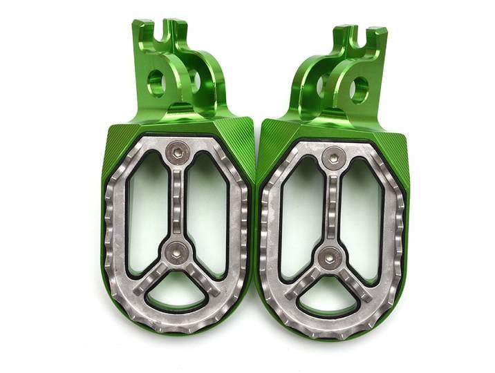 Repose-pieds larges, marches pour Kawasaki KX250 250F 05-07, KX250F KX450F KX250X KX450X KX450SR KX250 KX450 KLX450R 2007 – 2025