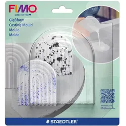 FIMO Gießform Schale Regenbogen