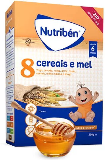 Nutribén Harinas 8 Cereales y Miel 250g