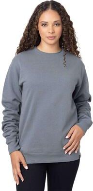 econscious EC5305 Reclaimist Crewneck Sweatshirt in Basalt Grey size Small   Cotton