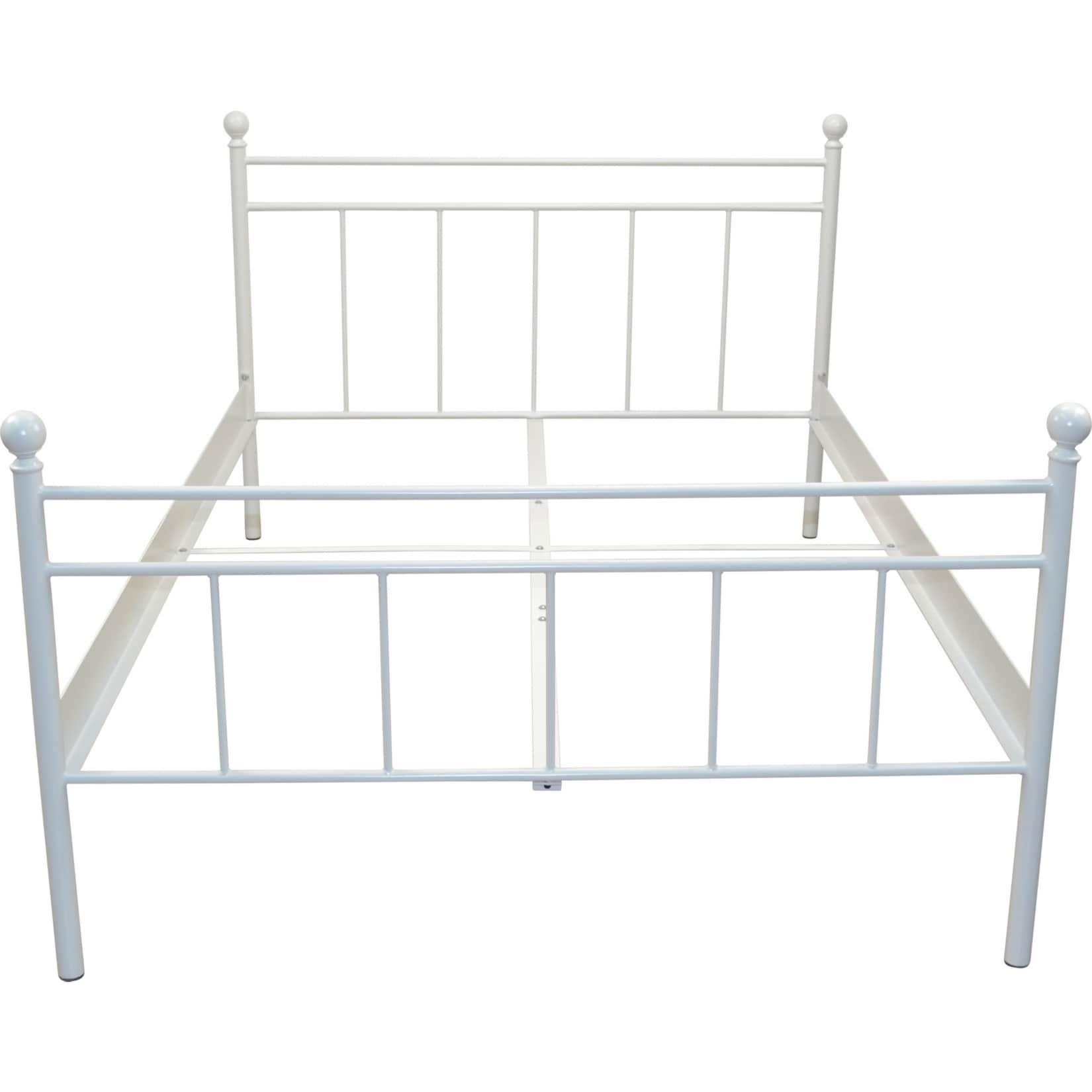 möbel direkt online Metallbett in 3 Größen Rubi weiß