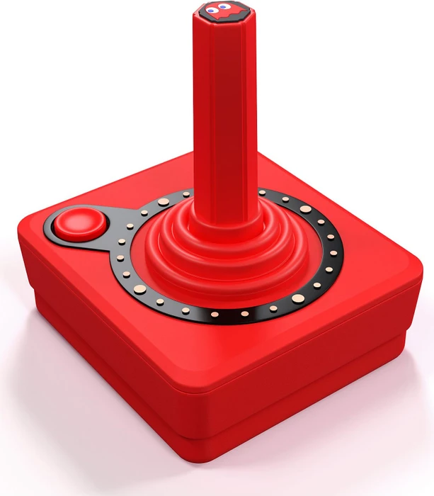 Atari Pac-Man: CX40+ Wireless Joystick - Blinky - Controller