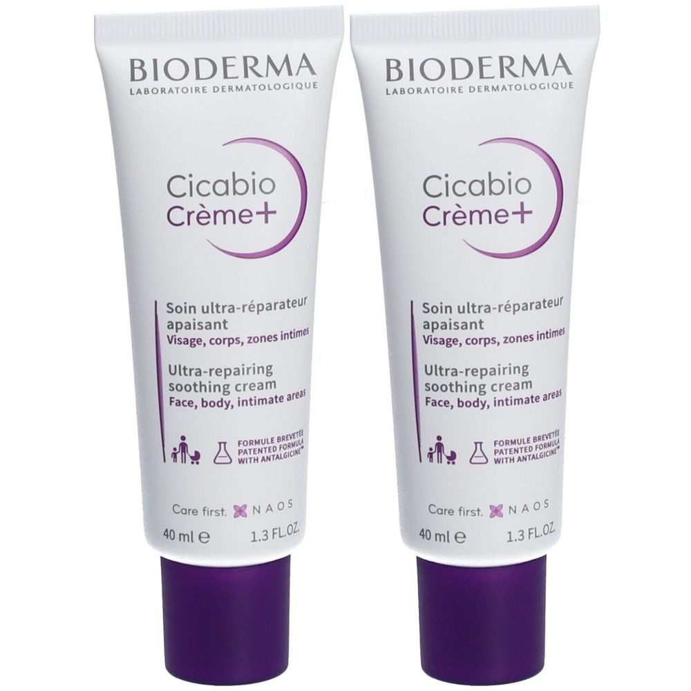 Bioderma Cicabio Creme+ x2 2x40 ml Creme