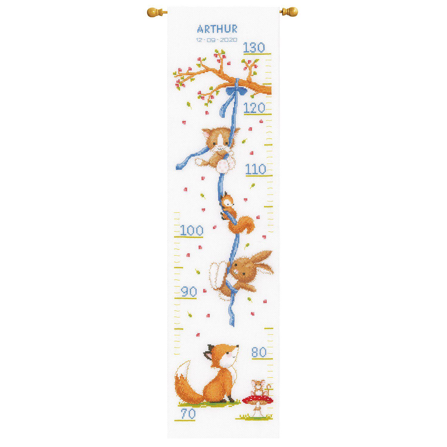 Messlatte "Fuchs + Hase"