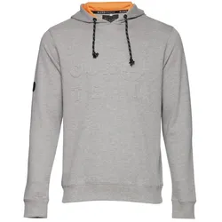 Sweatshirt mit Kapuze - grau - M