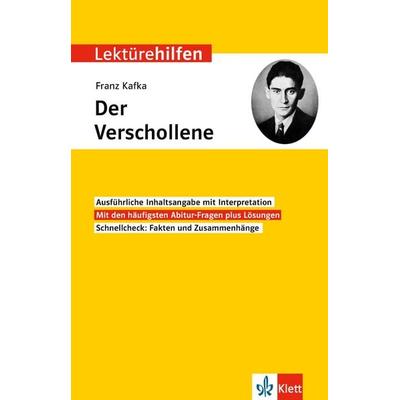 Lektürehilfen Franz Kafka, Der Verschollene, Taschenbuch von Thomas Gräff, Klett Lerntraining bei PONS Langenscheidt GmbH