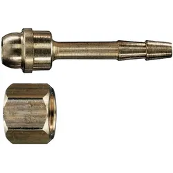 EWO Schlauchanschluss Messing Schlauchweite DN 6 für Überwurfmutter 13,16 mm - 197.02