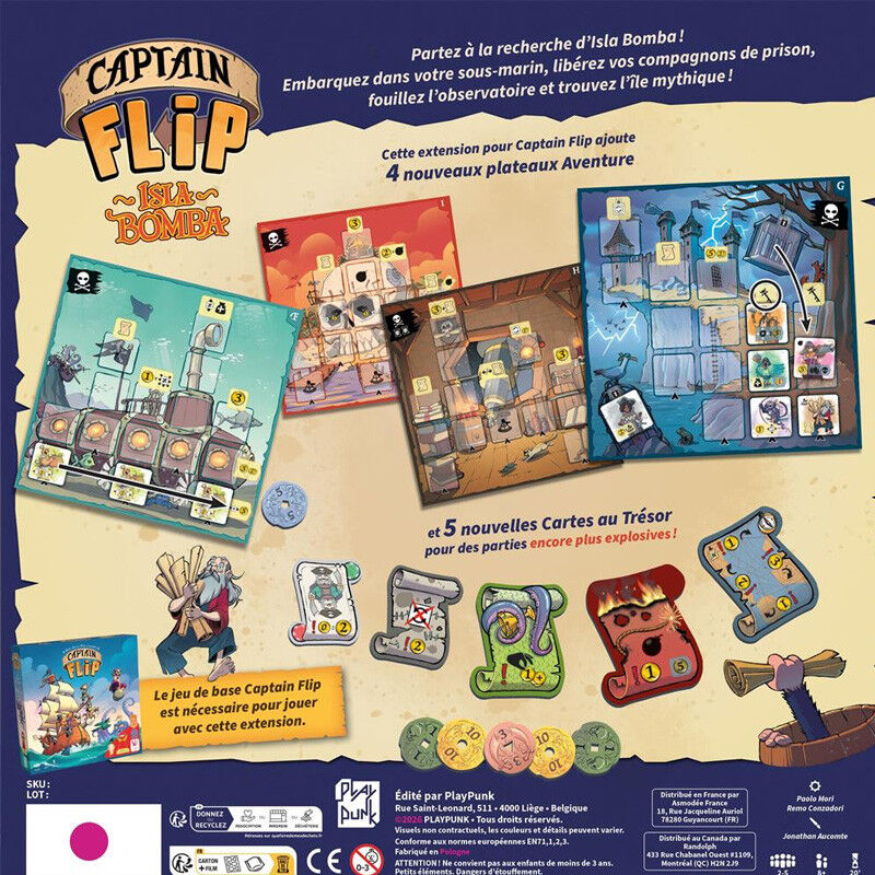 Play Punk Extension Isla Bomba - Captain Flip