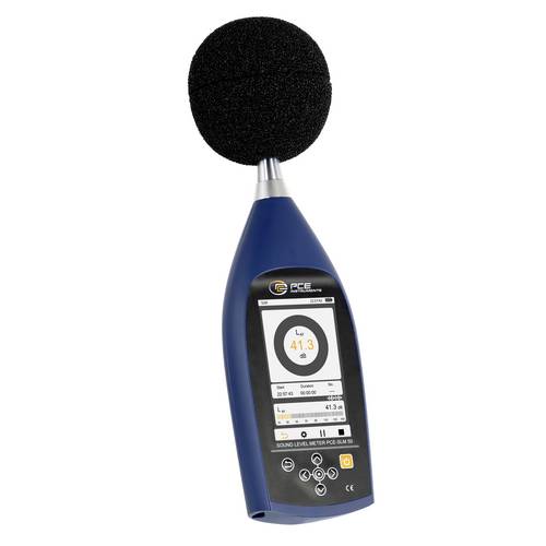 PCE Instruments Schallpegelmessgerät PCE-SLM 50 |21..143 dBA |Auflösung 0,1 dB |10 Hz...20kHz |Ethernet |Wifi |USB Type-C