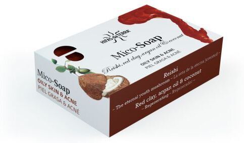 Hifas da Terra Reishi Soap Argan Red Clay and coconut
