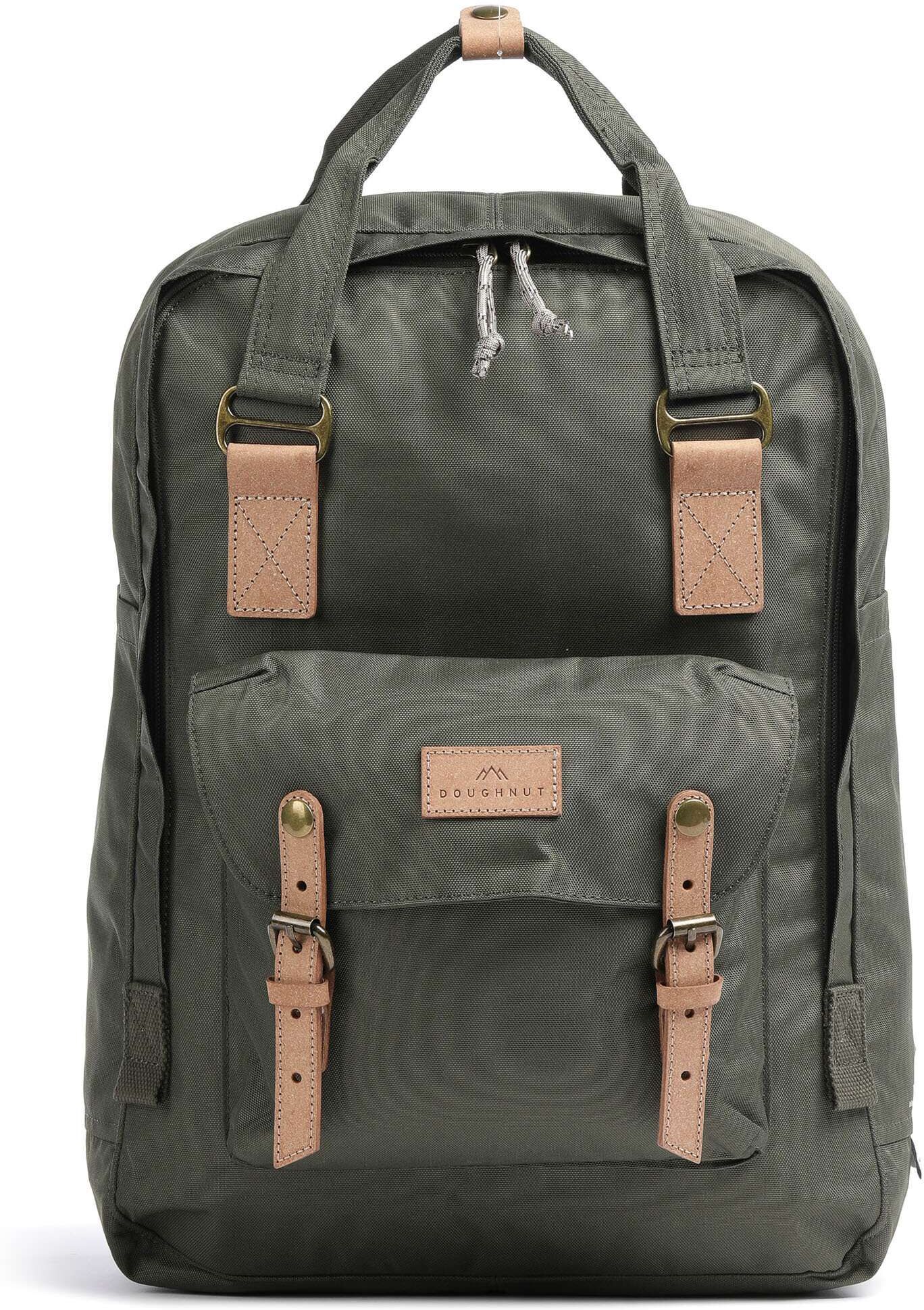 Doughnut Reborn Macaroon Large Rucksack, oliv