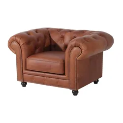 Max Winzer Sessel   ¦ braun ¦ Maße (cm): B: 135 H: 77