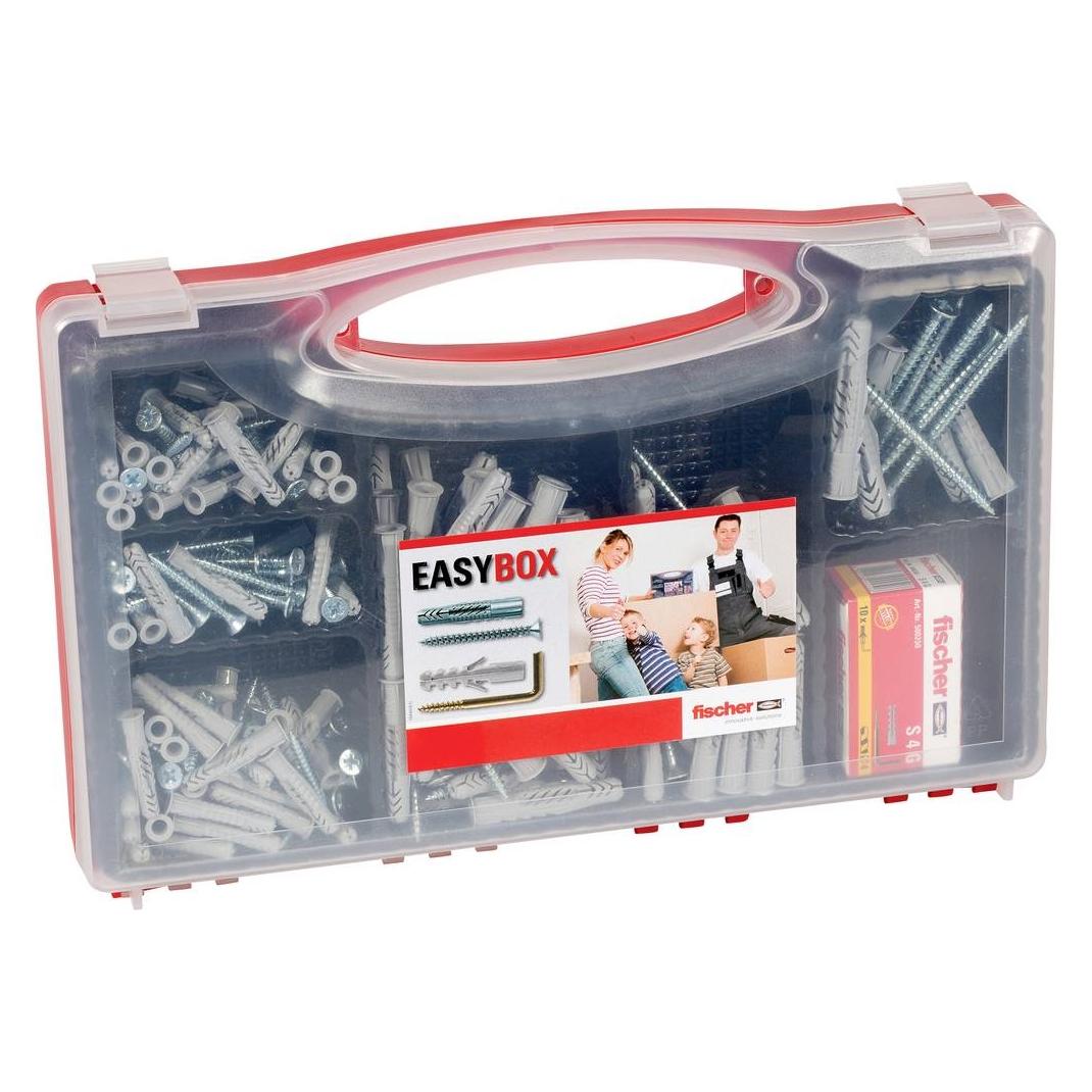 Fischer EASY Box - UX+ Screw Dübelsortiment 533630 126 St. (126 Stk.) (533630)