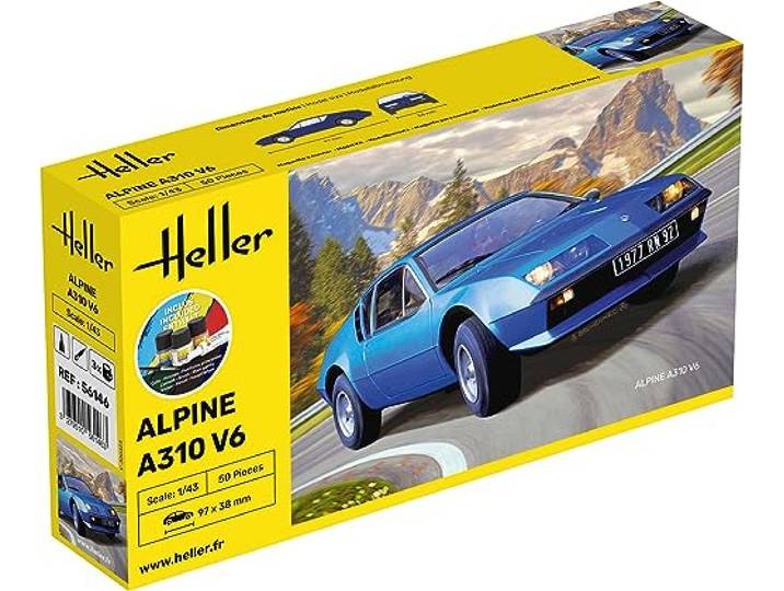 Heller - 1/43 Starter Kit Alpine A310hel56146
