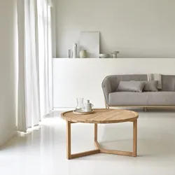Couchtisch aus Teakholz 90 Ana