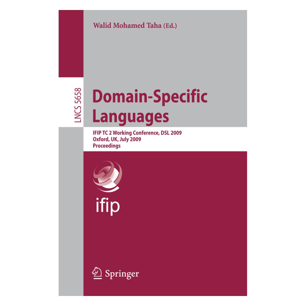 Springer Domain-Specific Languages (Englisch, Softcover) (55204104)