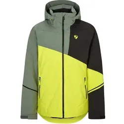 ZIENER Herren Jacke TIMPA man (jacket ski), Größe 48 in Grau Grau