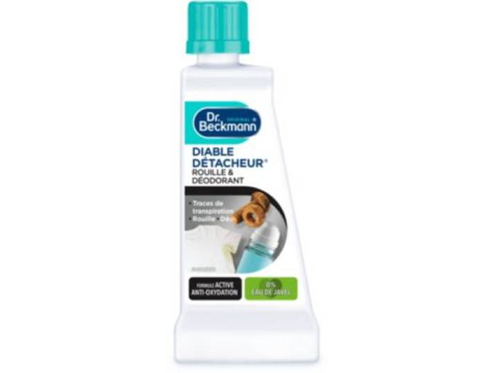 Dr Beckmann - Détachant Textile Diable Détacheur - Rouille & Déodorant 50ml