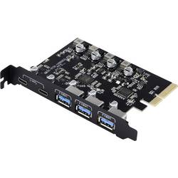 Renkforce RF-6613196 3+2 Port USB 3.2 Gen 2 Controllerkarte USB-C® (USB 3.2 Gen 2)