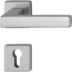 HOPPE Drückergarnitur AUSTIN auf Rosette, Aluminium - PZ