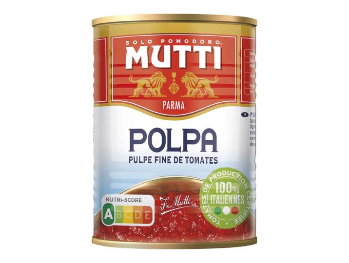 Tomates Finement Hachées Mutti 400 g