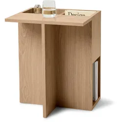 Tchibo - Beistelltisch in Holzoptik - 40x45x55cm - hellbraun -